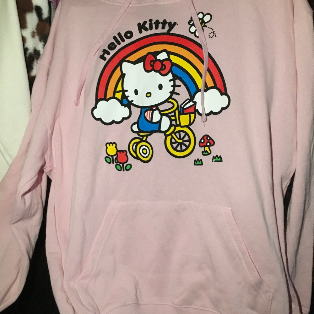 New Hello Kitty Hoodie L